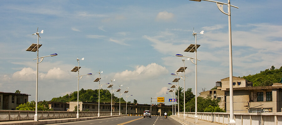 outdoor solar street light