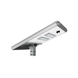 Всичко в едно слънчева улична лампа Алуминиева LED слънчева улична лампа