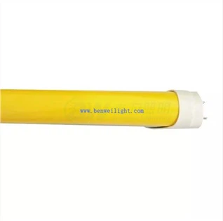 T8 Жълта луминесцентна тръба