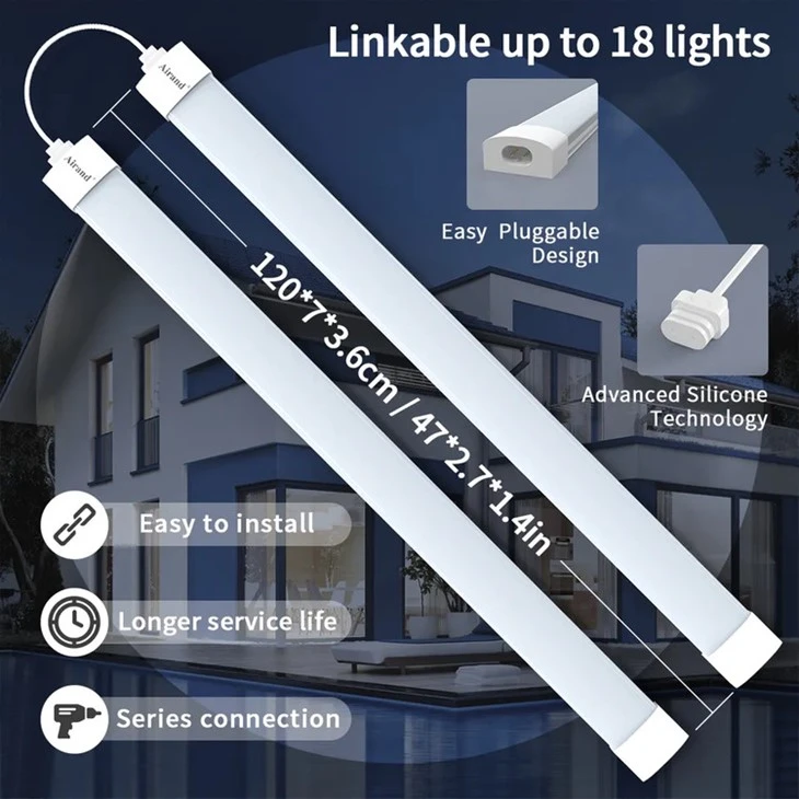 Висококачествена водоустойчива лампа IP67 LED Tri Proof