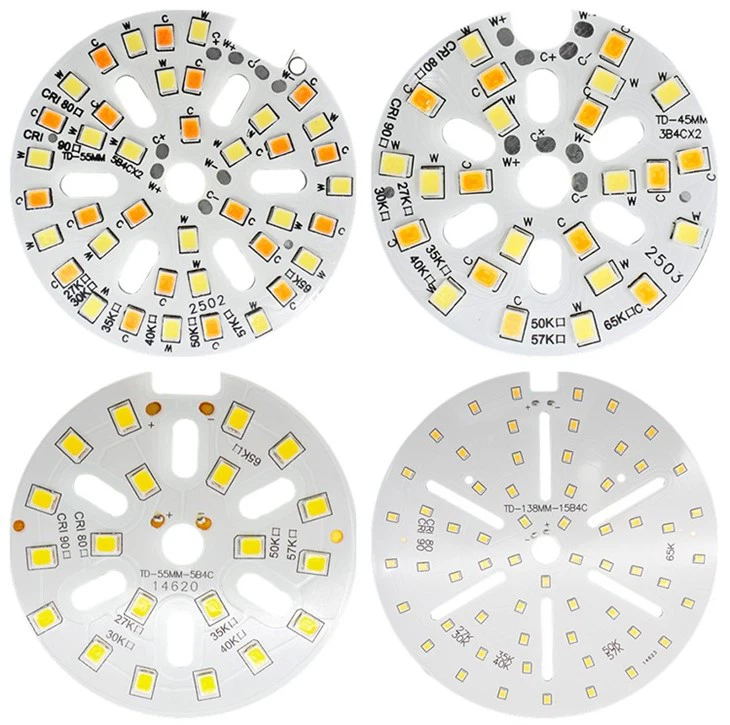 led pcb board round