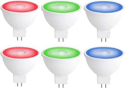 RGB 16 цветни точкови крушки