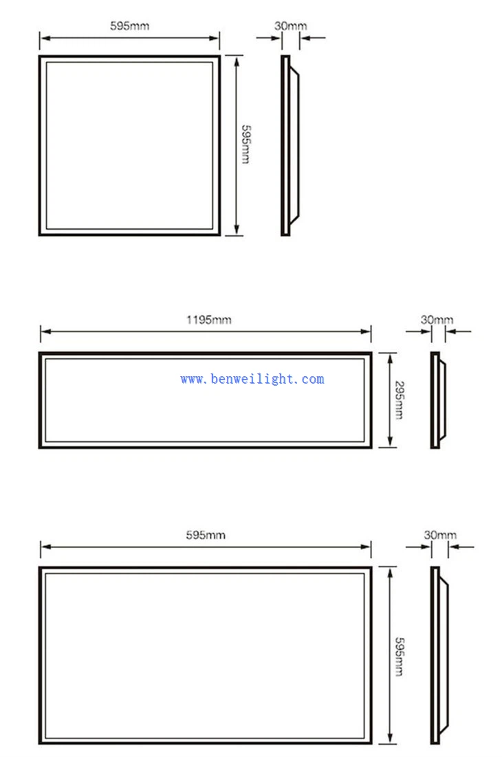 led panel light 600x600 48w