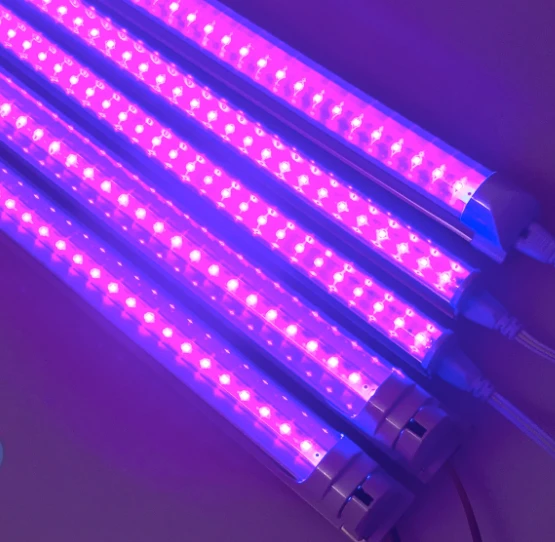 10W 60CM 395NM UV интегрирана T8 LED тръба