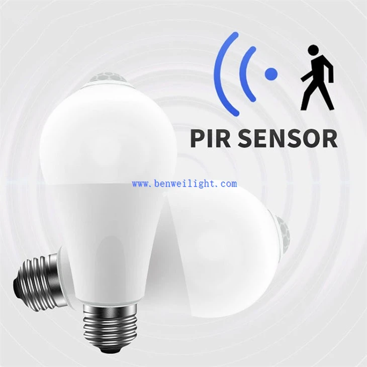 E26 Motion Activated Dusk to Dawn Security Light Bulb