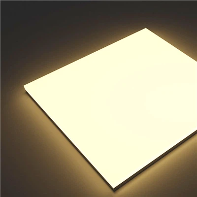 24W 120x120mm алуминиев LED панел без рамка - акрилен за дома