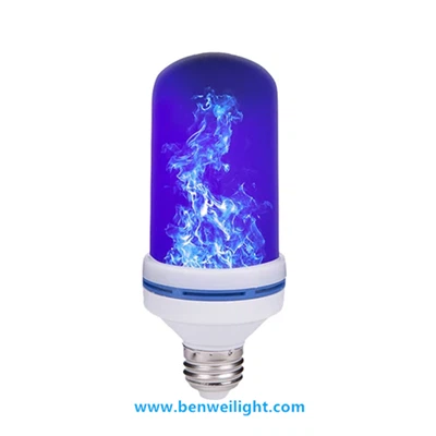 LED крушка с ефект на пламък Хелоуин