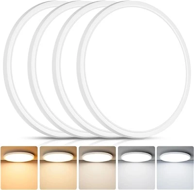 LED вградено кръгло таванно осветително тяло