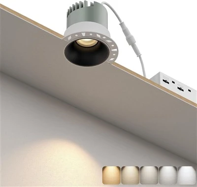 LED кръгла лампа за вграждане 5 CCT 2700K-6000K