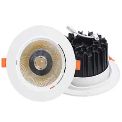 Вградена LED регулируема таванна лампа